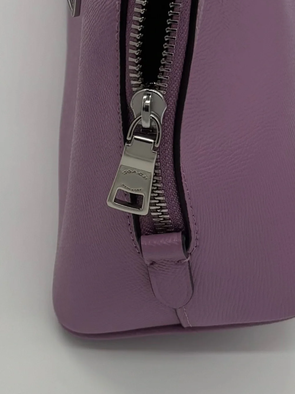 COACH Lavender Purple Dome Satchel with Matching Wallet